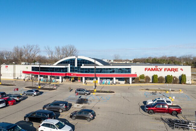 Family Fare supermarket is a large market located in the Westside neighborhood.
