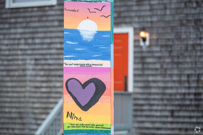 Bay Farm Montessori Academy in Duxbury nurtures its student's artistic talent.