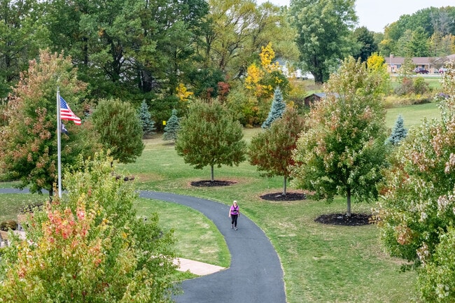Residents don't have to go far to get to Cambria Town Park, as it backs up to homes along Upper Mountain Road.