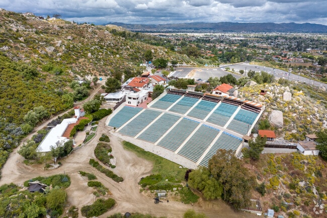 Ramona Bowl Amphitheatre is an outdoor venue located in the hills of East Hemet.
