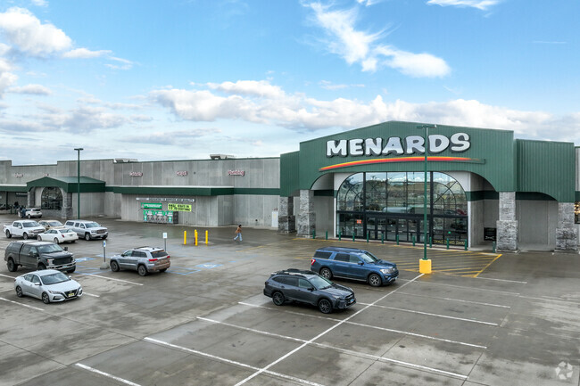 Menards is one of the few big box retailers in Dickinson.