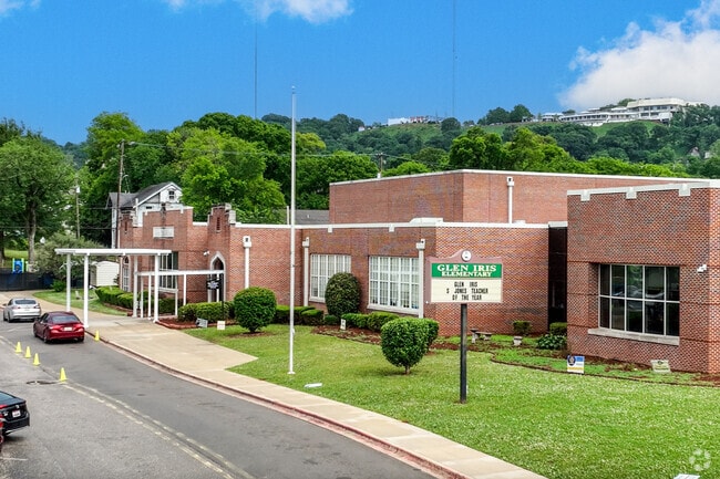 Glen Iris Elementary is only 1.5 miles away from the Parkside neighborhood.,