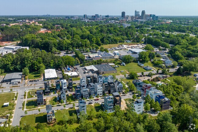 Caraleigh sits just minutes from downtown on Raleigh's SW side.