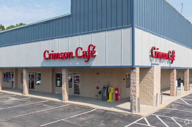 The Crimson Cafe in Shoreham is a popular diner-style restaurant on Red Arrow Hwy.