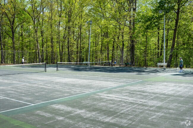 Duncan Park offers great tennis courts for the local to practice.