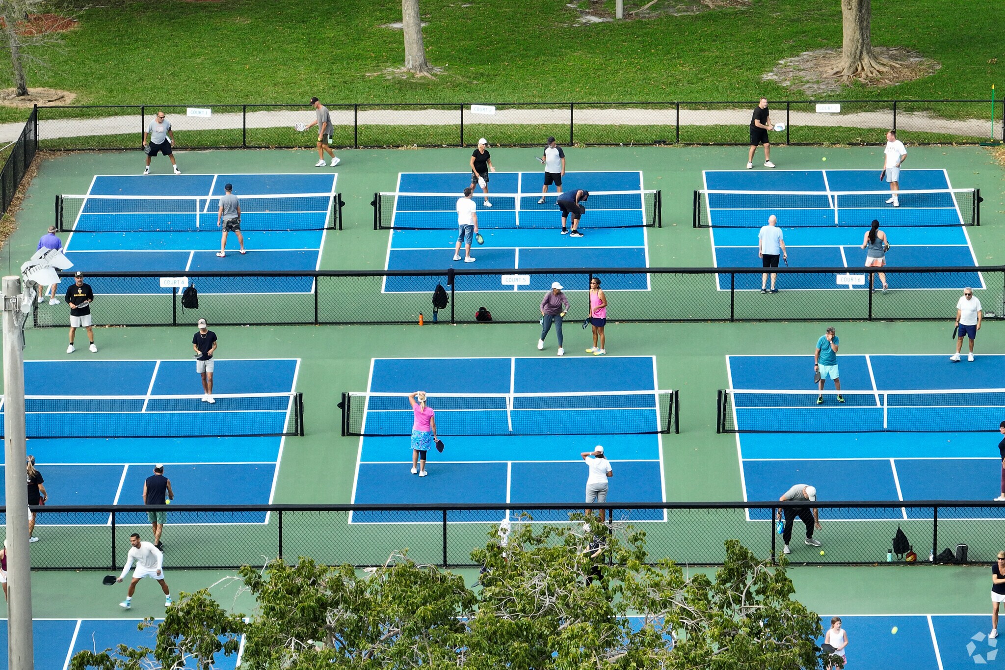 Pompano Community Park has great outdoor sport fields for the residents to enjoy.