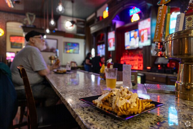 Downtown Springfield's specialty sandwich, the Horseshoe, is served in restaurants and bars.