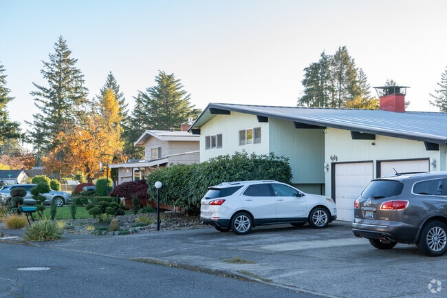 Multi-level homes are sprinkled throughout Portland's Centennial neighborhood.