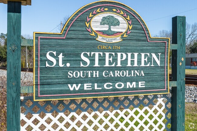 Welcome to St. Stephen, South Carolina.