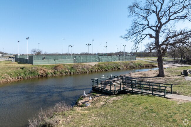 Stephenville Park is a peaceful retreat for outdoor lovers, offering space for relaxation.