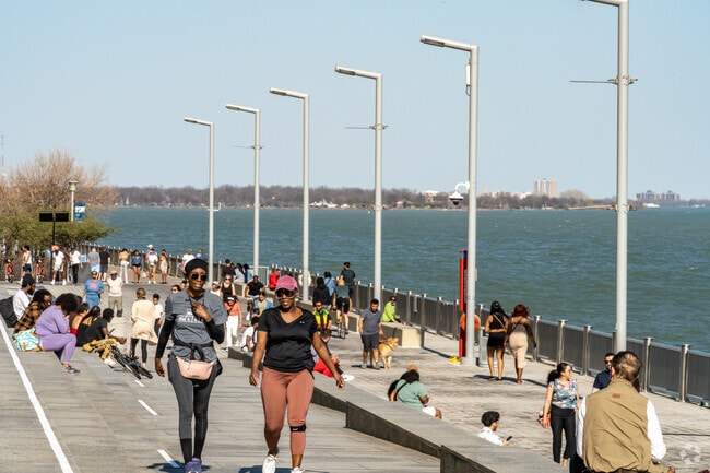 The Detroit River Front Park was voted Best in America in 2021, 2022 and 2023.