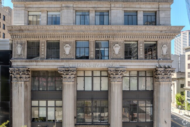 The Citizen Building was built in 1917 making it one of the oldest structures within the city.