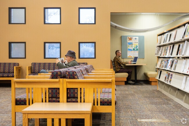 Newton T. Bass Branch Library is a great place to get some quiet reading and research done.