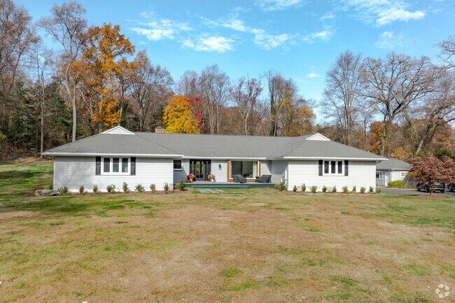 Carriage Drive in Westover have large ranch homes with ample property.