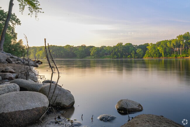 The Mississippi River runs along Brooklyn Park’s edge with trails and scenic overlooks.