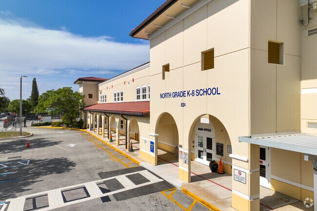 North Grade K-8 School shapes the minds of youth in Mango Groves.