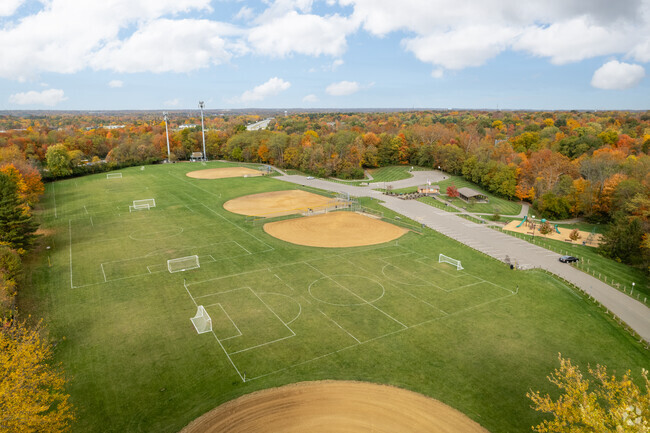 People come to play baseball and soccer at Paxton Ramsey Park in Outer Loveland.