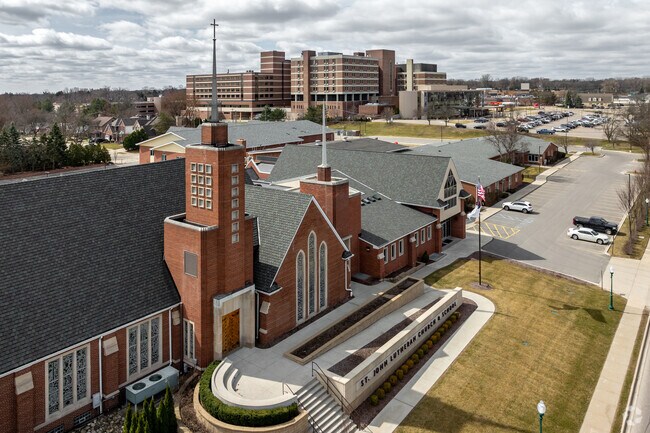 St. John Lutheran School serves kids in grades PK, K-8.