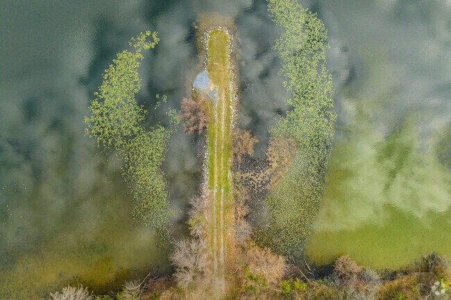 Tranquil shores and vibrant skies make Lake Ontelaunee a haven of serenity in Ontelaunee, PA.