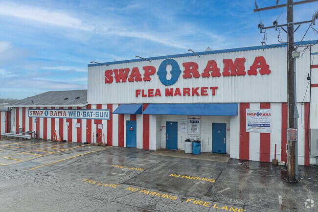 Swap-O-Rama Flea Market is open Wednesday, Saturday, and Sunday.