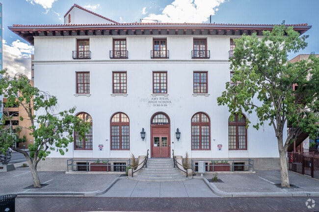 Fostering academic excellence and community at Amy Biehl Charter High School in Albuquerque.