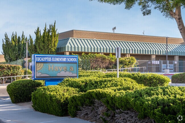 Eucalyptus Elementary School, in Hesperia, is a community of responsible, life-long learners.