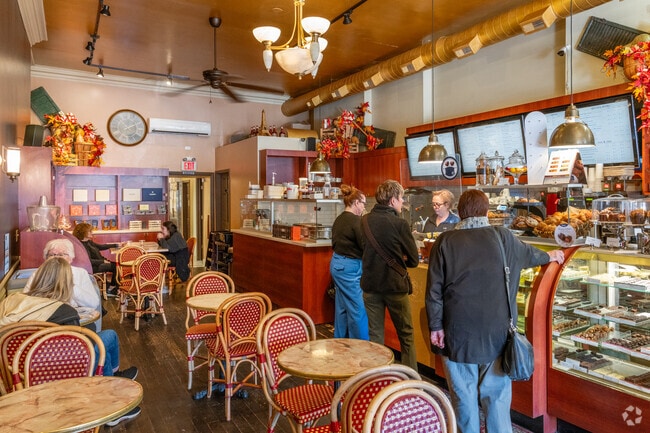 Get your chocolate fix at Leonidas Cafe Chocolaterie in Central Street.