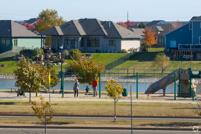 Relax outdoors at Shadow Wood Park in Fargo.