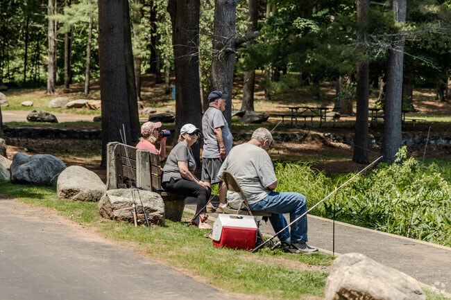 Fishing is a popular activity for Killingworth residents as it's just 15 minutes from the shore.