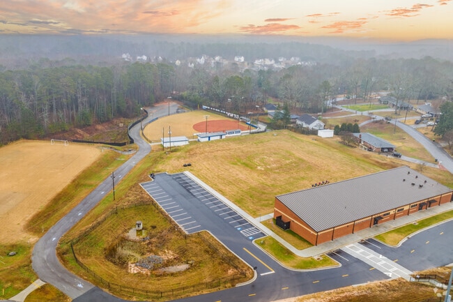 Bremen High School's campus comes equipped with various outdoor recreational areas.