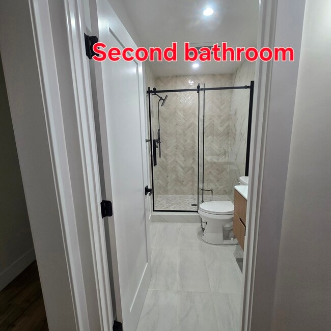 Second bathroom