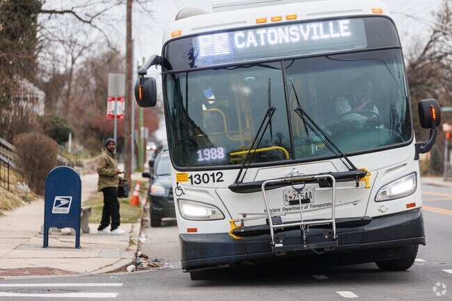 Tremont features several bus stops, including access to the Purple Line, which connects residents to destinations throughout Baltimore.