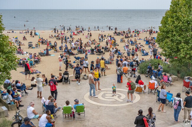 The Summer Concert Series attracts hundreds of spectators to Edgewater Park in Gordon Square.