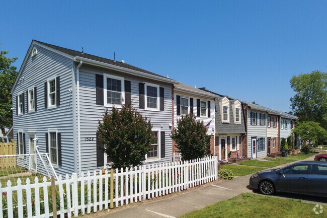 Some residents have opted to live in townhomes in the Yorkville neighborhood.