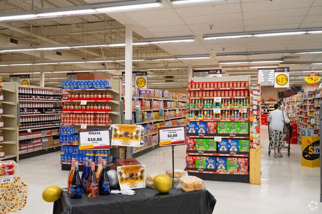 Residents are able to stock up on essentials at Barron’s local supermarkets.