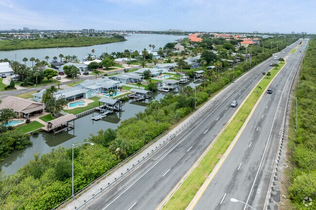 Bouchelle Island is located along South Causeway, with easy access to Rt 1 and Rt 44.