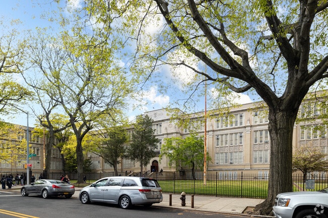 Benjamin Franklin High School is located on 116th Avenue in Cambria Heights, Queens.