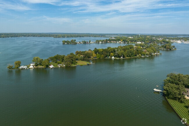 Water is a way of life in East Palm Beach with hundreds of lakefront homes.