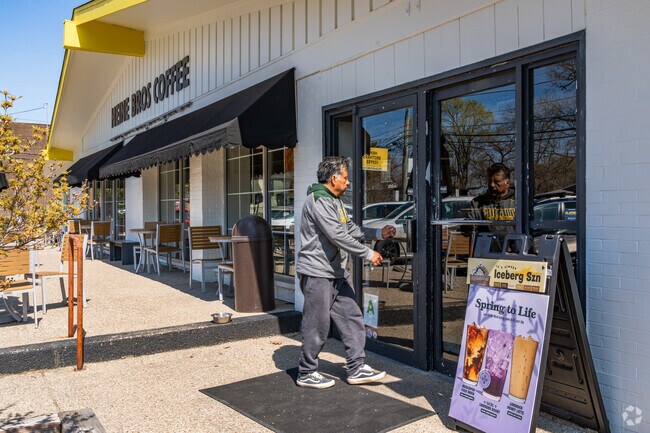 Heine Brothers Coffee has a unique aesthetic that Richlawn residents enjoy.