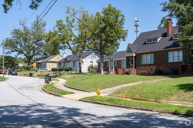 Briarwood is filled with various styles of homes.