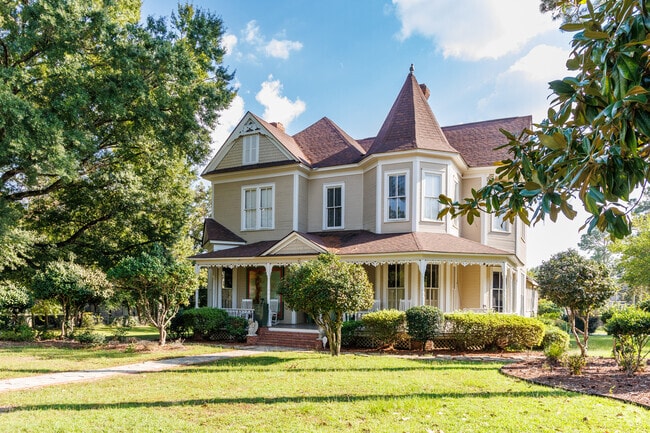 Large, historic tudor style homes found on tree lined streets make Albany a beautiful city.