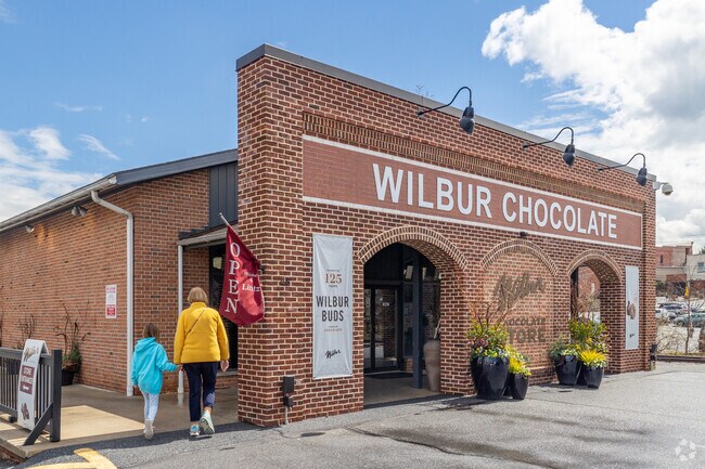 Wilbur Chocolate in Lititz has served homemade chocolate to the town for over 125 years.