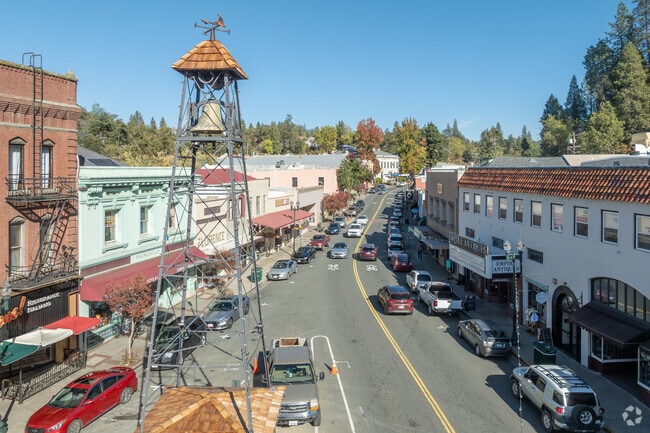 Placerville maintains it's small town atmosphere and charm in the downtown area.