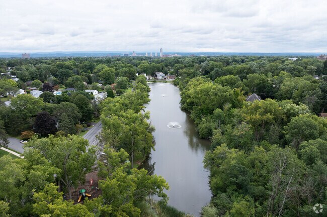 A quick jump into Albany Buckingham Lake Park is a great spot to enjoy with the family in Buckingham Lake-Crestwood.