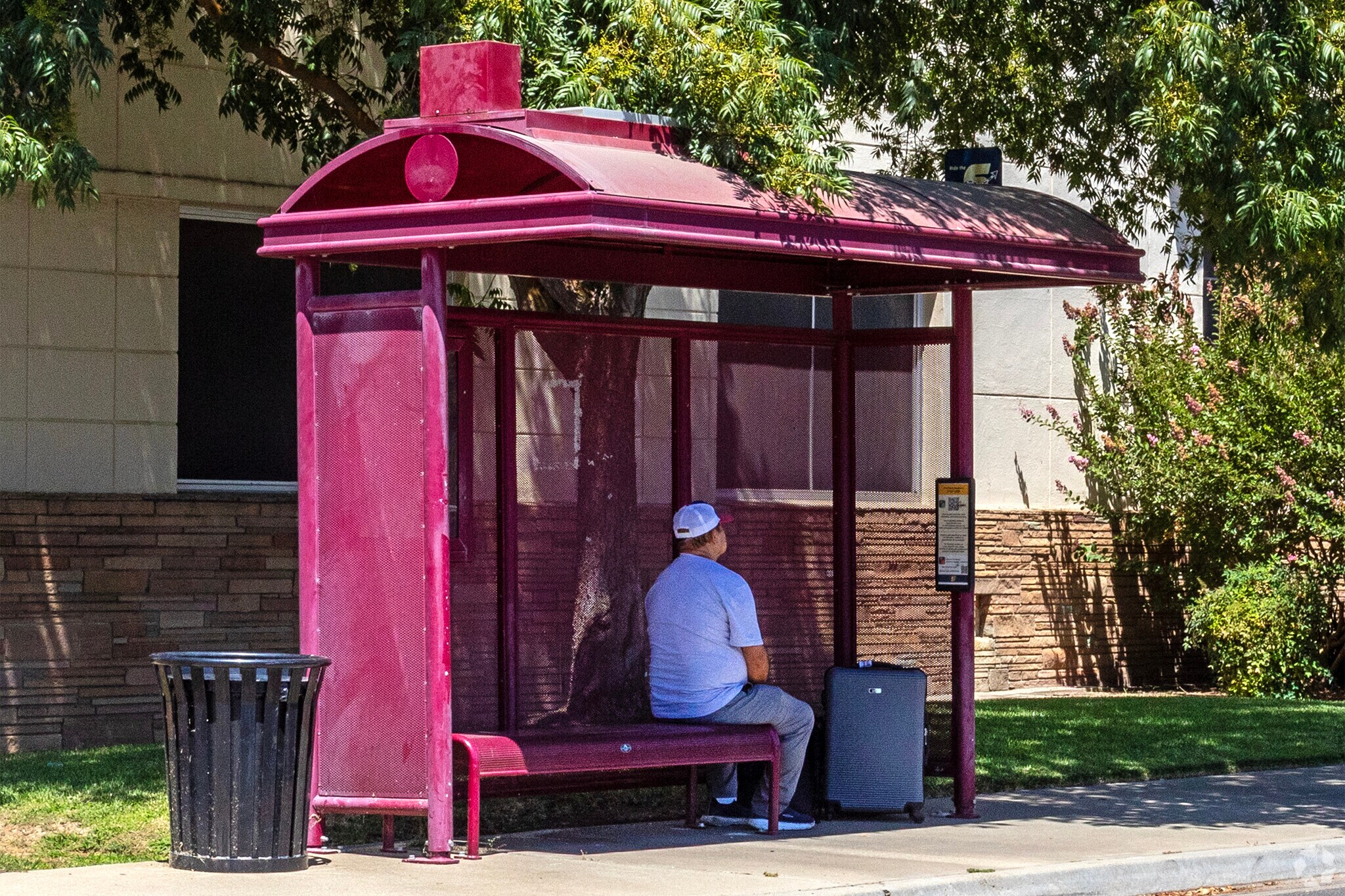 Catch a bus from several stops throughout Hughson.