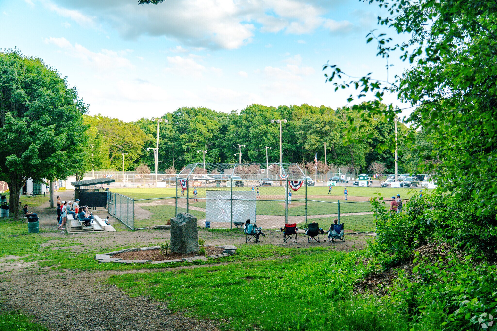 Shedd Park is widely know by the residents of Belvidere for having spacious recreational fields.