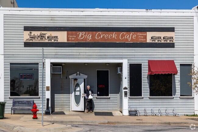 Pleasant Hill residents head to Big Creek Cafe for a bite to eat at lunchtime.