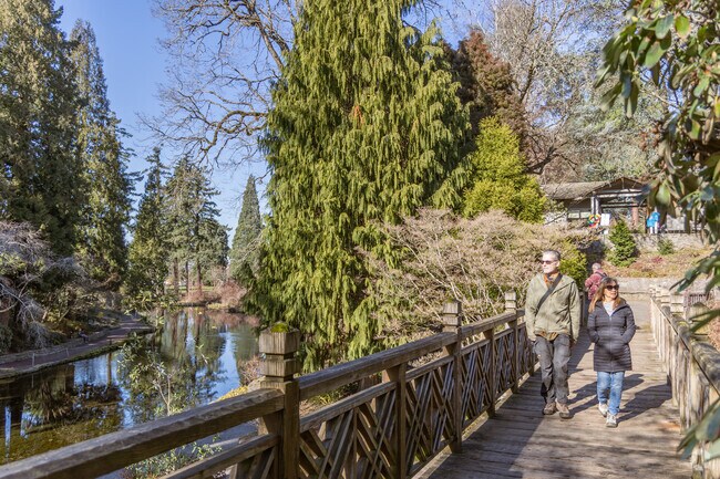 Crystal Springs Rhododendron Garden offers 2500+ plants that bloom in spring & summer.