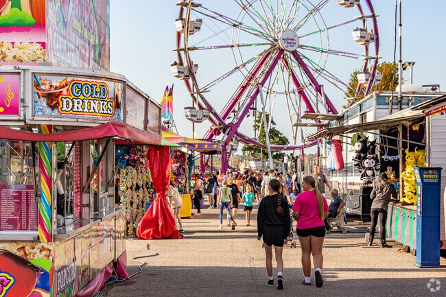 Take a ride on the Ferris wheel at the Lancaster County Super Fair.