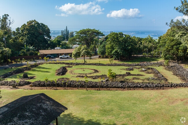 The Heiau grounds in 
Keaīwa Heiau State Recreation Area are a historical temple.